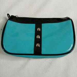 Chic Black and Teal Kids' Accessory Hand Bag